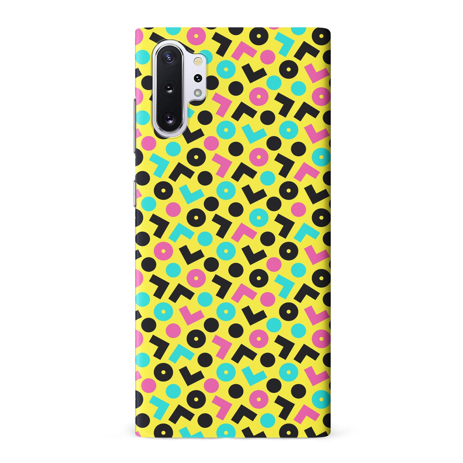 Samsung Galaxy Note 10 Pro 90's Geometry Phone Case in Yellow