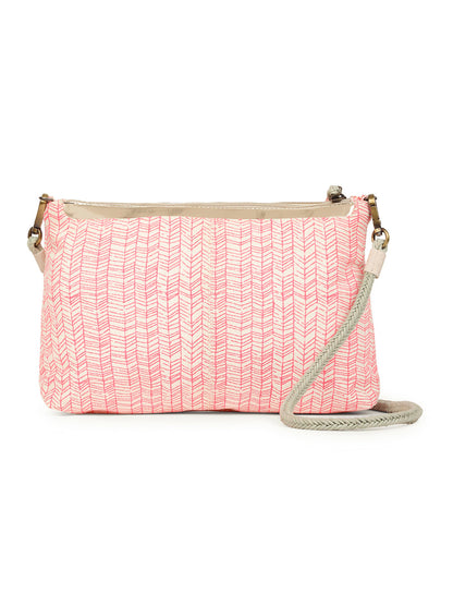 Printed Clutch/Sling Bag